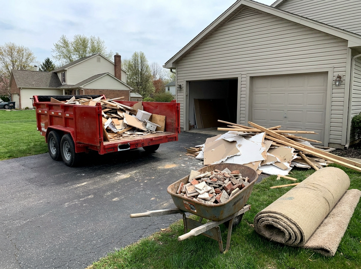 Why choose Donkey Dumpster for construction debris removal